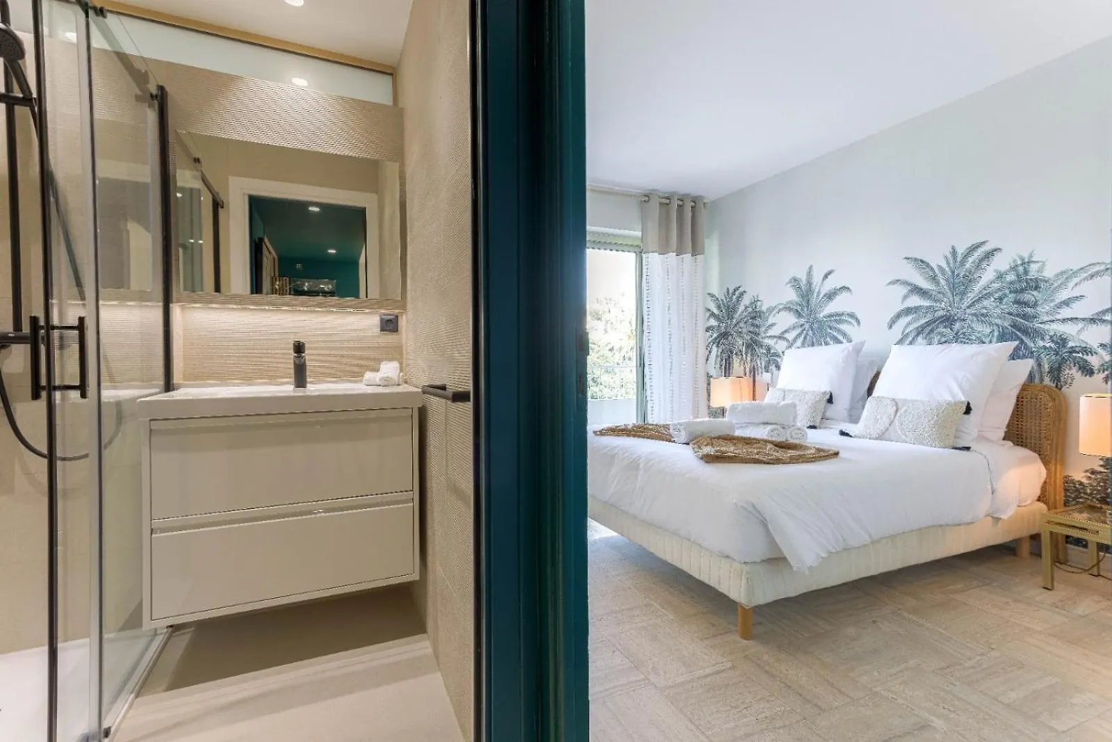Apartment Reflets D'Azur - Vue Mer, Plage, Neuf, Moderne Cannes France